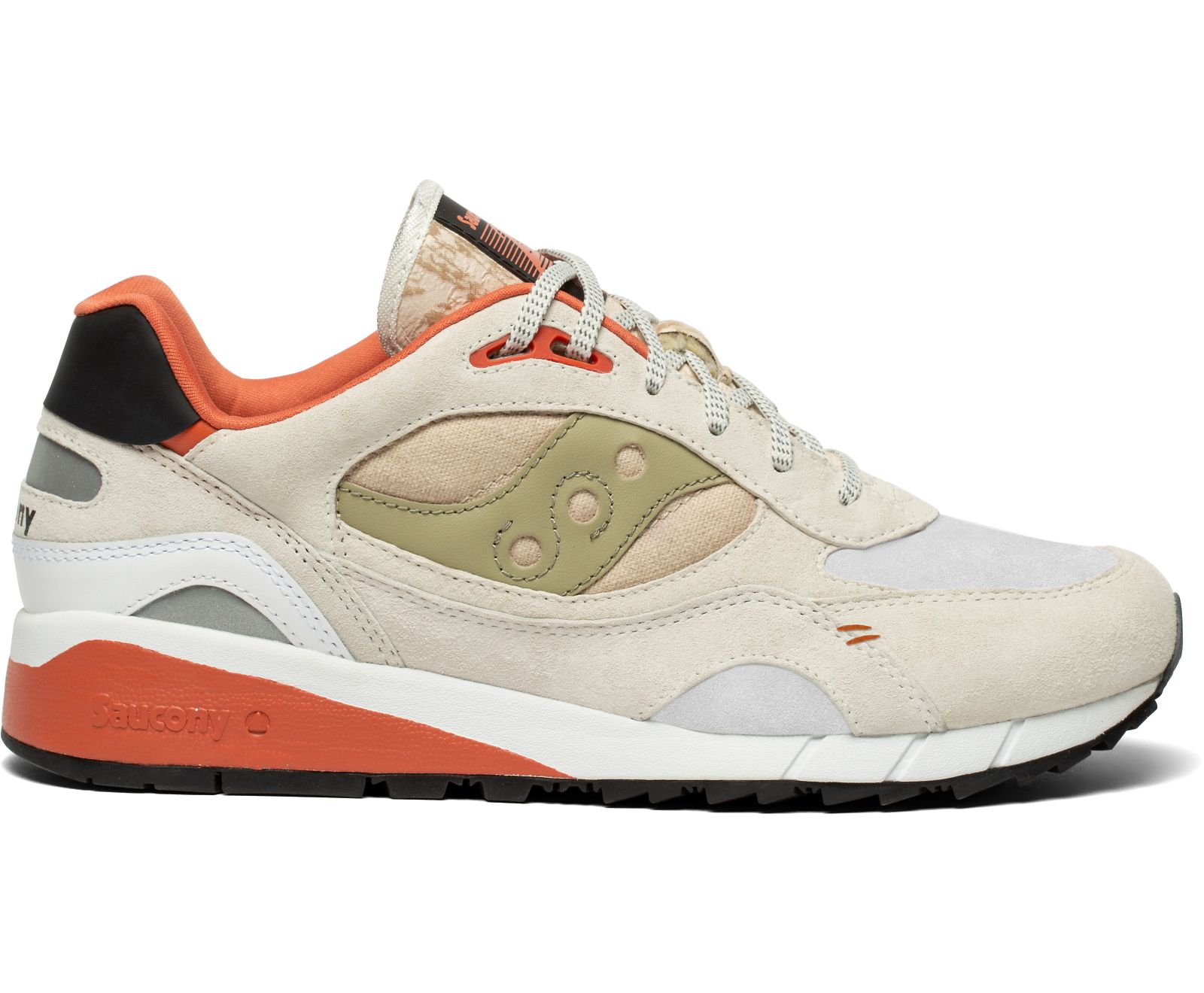 Saucony Shadow 6000 Destination Unknown Women\'s Originals White / Beige / Orange | Canada 080WNBY